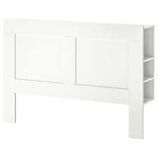 Tete de lit bois brut. Brimnes Tete De Lit Avec Rangement Blanc 160 Cm Ikea