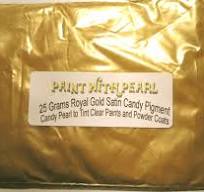 Royal Gold Candy Paint Pearls - Custom Paint Pigment