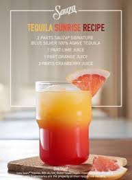 The Simple Yet Unforgettable Sauza Tequila Sunrise Is A Welcome Guest At Any Party Or Get Together Wit Sauza Tequila Cocktail Recipes Tequila Sunrise Recipe