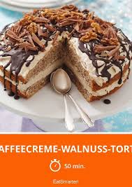 Kaffeecreme Walnuss Torte Rezept Kuchen Und Torten Kaffee Und Kuchen Kaffeecreme
