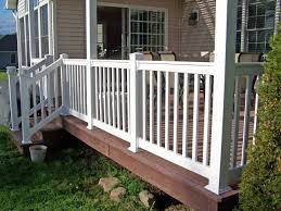 Vinyl Fence For Sale In Uk Porch Railing Designs Outdoor Porch Porch Railing