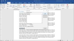 Add Bookmarks In Word Instructions And Video Lesson Create A Bookmark Words Word 365
