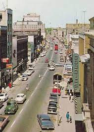 Downtown Kitchener 1965 Canada History Kitchener Ontario Waterloo Ontario
