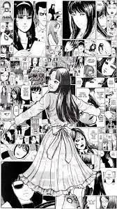 I Made A Wallpaper For Best Girl And Favorite Lesbian Icon Tomie Junjiito Junji Ito Japanese Horror Aesthetic Anime
