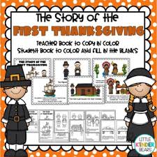 The Story Of The Thanksgiving Worksheets Teaching Resources Tpt