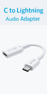 Amazon Com Anker Usb C To Lightning Audio Adapter