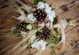 Figuring out what you want is such a delight (ohhh pretty flowers), while also somehow such a headache. Bridal Bouquet For A Rustic Fall Wedding Made With Flowers Cattails Wheat Pine Cones And A Rustic Wedding Bouquet Rustic Fall Wedding Fall Wedding Flowers