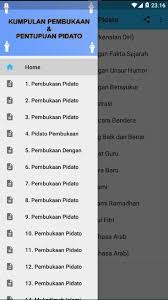 Check spelling or type a new query. Kumpulan Pembukaan Penutup Pidato Terlengkap Fur Android Apk Herunterladen