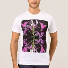 Garden Flower Mirror Image With Back Pix T Shirt Flowers Floral Flower Design Unique Style Flower Mirror T Shirt Flowers Flower Garden
