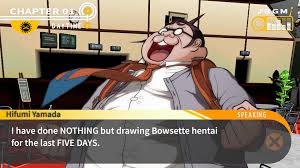 Hifumi is motivated : rdanganronpa