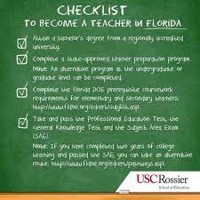 We deliver a solid foundation of proven teaching skills and strategies necessary to feel confident in your very own classroom. How To Become A Teacher In Florida Blog Usc Rossier