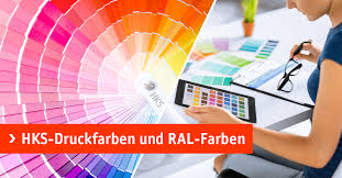 Die ral design kollektion umfasst 1.625 farben. Farbsystematik Der Hks Druckfarben Und Ral Farben Print24 Blog