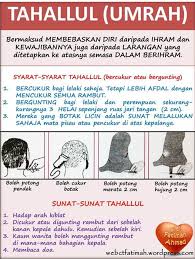 Tahallul Saat Umrah Ma Had Aly Zawiyah Jakarta