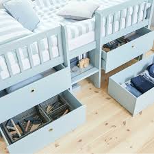 90x200 m dchen bett in wei pink mit. Flexa Freja Kinderbett 90x200 Cm Mit Schubladen Regal In Blau Kidswoodlove
