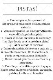 Juego Pascua Busqueda Del Tesoro Busqueda Del Tesoro Para Ninos Juegos De Pascua Pistas Para La Busqueda Del Tesoro