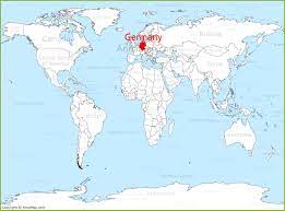 Lonely planet's guide to germany. Germany On The World Map Annamap Com