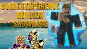 Roblox your bizarre adventure autofarm gui script. Gold Experience Requiem In Depth Showcase Tips And Tricks And How To Get Your Bizarre Adventure