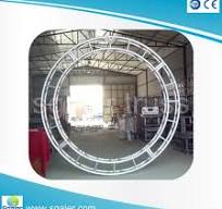 Aluminum Circle Round Ring Curved Truss for Club Roof Lighting