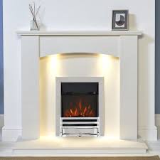 Ratings, based on 1 reviews. The Gallery White Marble Electric Fireplace Suite Low Cost Fireplaces