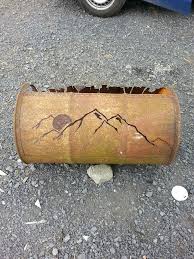 Fire pit mat 24'', fireproof mat, deck protector, fire pit accessories, burn barrel, under grill mat, bbq mat, patio shield, fire retardant base pad for outdoors 4.6 out of 5 stars 131 $15.99 $ 15. Oil Drum Garden Fire Pit With A Skyline 10 Steps With Pictures Instructables