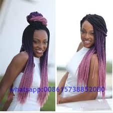 Black And Gray Ombre Braiding Hair Marley Braid Hair Two Tone Purple Grey Blue Black Xpression Ombre Braiding Hair Expression Senegal Marley Braiding Hair Senegalese Twist Hairstyles Marley Hair