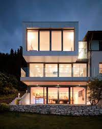 Other architectural home designs showcase natural materials and feature tall, over. Contemporary Three Storey House Plans House Storey
