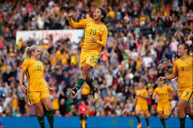 Sam kerr in action for chelsea in the women's super league. Superstar Sam Kerr Sets Challenge To Victorian Fans For November Games Matildas