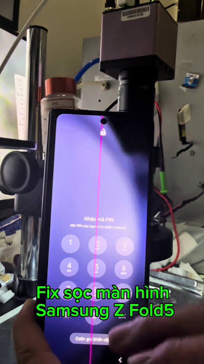 Cách khắc phục lỗi sọc màn hình Samsung Galaxy Z Fold5