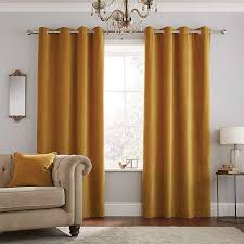 20% coupon applied at checkout. Peyton Mustard Velvet Eyelet Curtains Dunelm Yellow Curtains Living Room Yellow Living Room Curtains Living Room