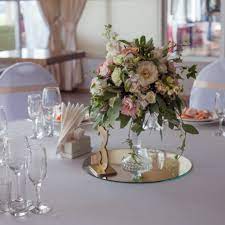 White lanterns for wedding centerpieces. Table Decor Ideas Using Mirror Centerpieces For Events Parties