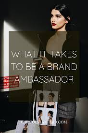 Most of the time, you need a pivot to get recognized by brands through an agent. How To Launch A Career As A Luxury Brand Ambassador How To Become A Brand Ambassador Brand Ambassador How To Become