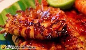 Resep Untuk Membuat Seafood Cumi Bakar Resep Resep Makanan Makanan Enak