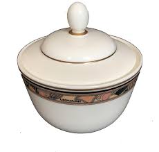 Zuckerdose Concorde Brocade Neu Zuckerdose China Porzellan Hutschenreuther