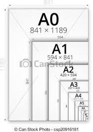 Size Of Format A Paper Sheets