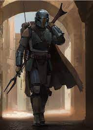 The Mandalorian Baby Yoda Wears Boba Fett Helmet In Official Concept Art Set Star Wars Pictures Star Wars Images Star Wars Helmet