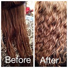 Beautytalkssalon Before And After Spiral Perm Permed Hairstyles Spiral Perm Spiral Perm Long Hair
