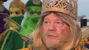 New Orleans Rex King and Queen riverfront arrival