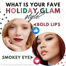 Embrace your holiday mood 💕 Bold red lips and sultry eyes, or soft,  elegant glamour… or both? Comment what your holiday mood is ✨
