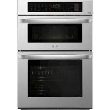 Customer Reviews Lg 30 Combination Double Electric Convection Wall Oven With Built In Microwave Infrared Heating And Wifi Stainless Steel Lwc3063st Best Buy