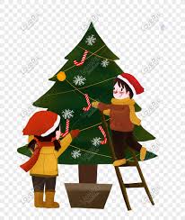 Gambar phon natal [ natalan, tahun baru, contoh pohon natal, foto phon natal, membuat. Ilustrasi Kartun Tema Pohon Natal Dekoratif Png Grafik Gambar Unduh Gratis Lovepik