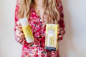 If you have blonde hair with dark roots: My Blonde Root Touch Up Hack With Back2blonde