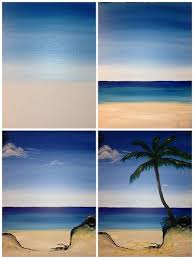 Evolution Of Paradise Calling Arty Pinterest Painting Easy Canvas Painting Acrylic Painting Tutorials