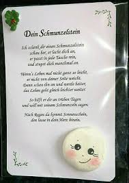 Grundsätzlich lassen sich die vorlagen. Dein Schmunzelstein Trostspender Mutmacher Glucksbringer Wichteln Usw Eur 2 95 Picclick De