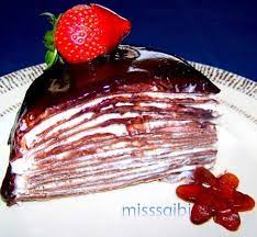 cikolatali krep pasta tarifi firinsiz kolay pasta misssgibi yemek tarifleri yemek tarifi yemek tarifleri yemek yiyecek ve icecek