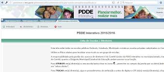 Bem vindo(a) ao pdde interativo 2015! Comite Territorial De Educacao Integral De Sao Paulo Passo A Passo Para Acessar A Aba Do Programa Mais Educacao No Pdde Interativo Coordenador A E Diretor A De Escola