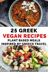 25 Vegan Greek Recipes The Best Vegan Food Inspired By Greek Cuisine In 2020 Vegan Greek Recipes Greek Recipes Vegan Greek