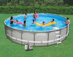 Make A Splash In Your Backyard This Summer Above Ground Swimming Pools Swimming Pools Round Pool