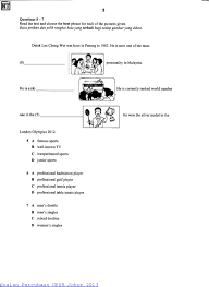 Based on the notice above, complete the text below with the correct information. Soalan English Upsr Lamaran R