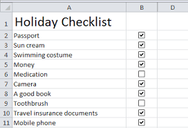 We can create a checklist in microsoft excel easily. 6 Excel Checklist Templates Word Excel Templates