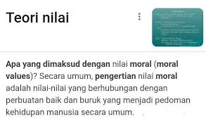 Pengertian moral adalah ajaran mengenai baik buruknya suatu perbuatan maupun perilaku, serta berkaitan erat dengan akhlak yang dimiliki masyarakat. Apa Pengertian Moral Lesson Brainly Co Id